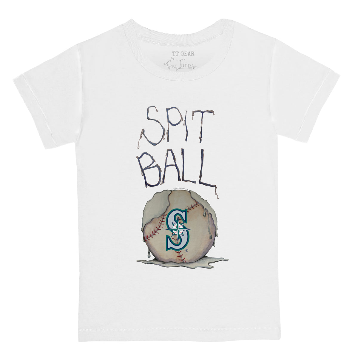 Seattle Mariners Spit Ball Tee Shirt