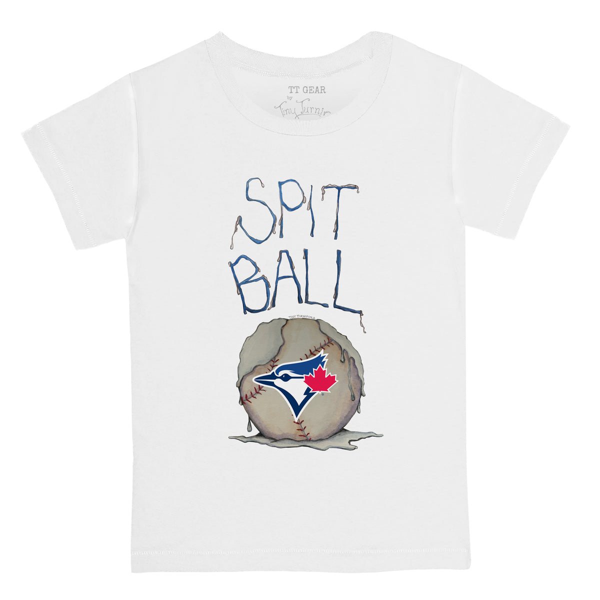 Chicago White Sox Tiny Turnip Youth Spit Ball T-Shirt - White