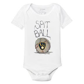 Milwaukee Brewers Spit Ball Short Sleeve Snapper
