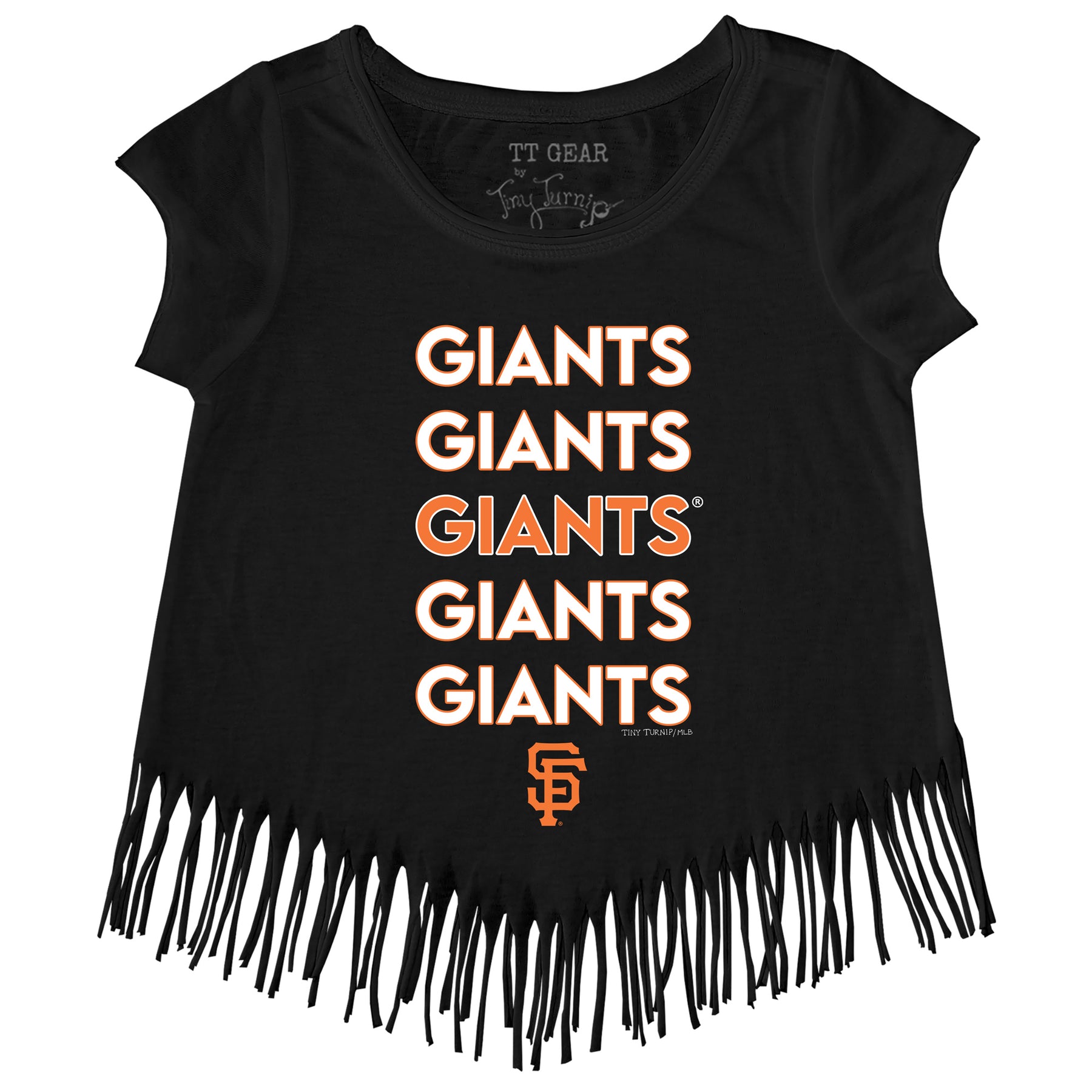 San Francisco Giants Stacked Fringe Tee