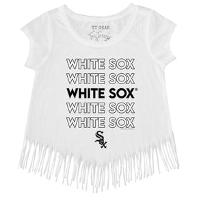 Chicago White Sox Stacked Fringe Tee