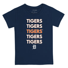 Detroit Tigers Stacked Tee Shirt