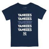 New York Yankees Stacked Tee Shirt