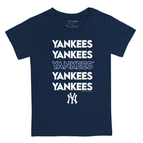 New York Yankees Stacked Tee Shirt