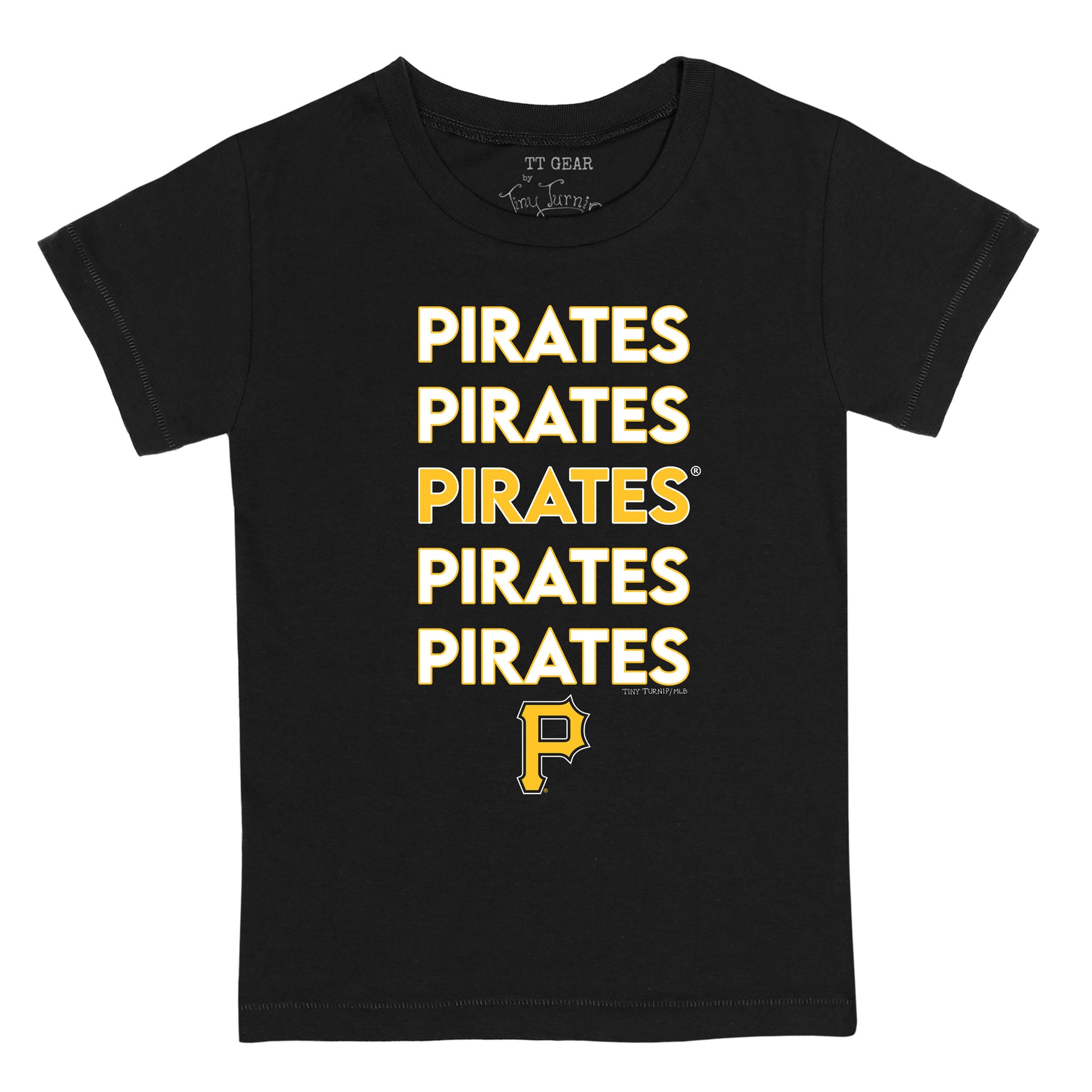 Pittsburgh Pirates Stacked Tee Shirt