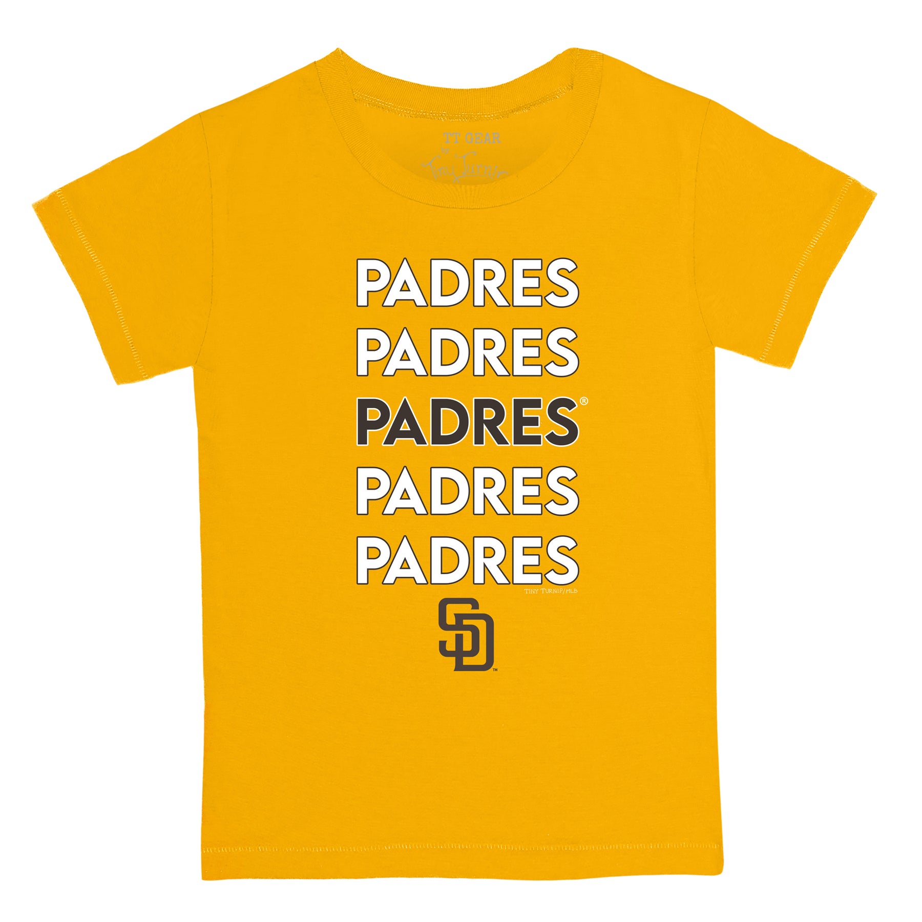 San Diego Padres Stacked Tee Shirt