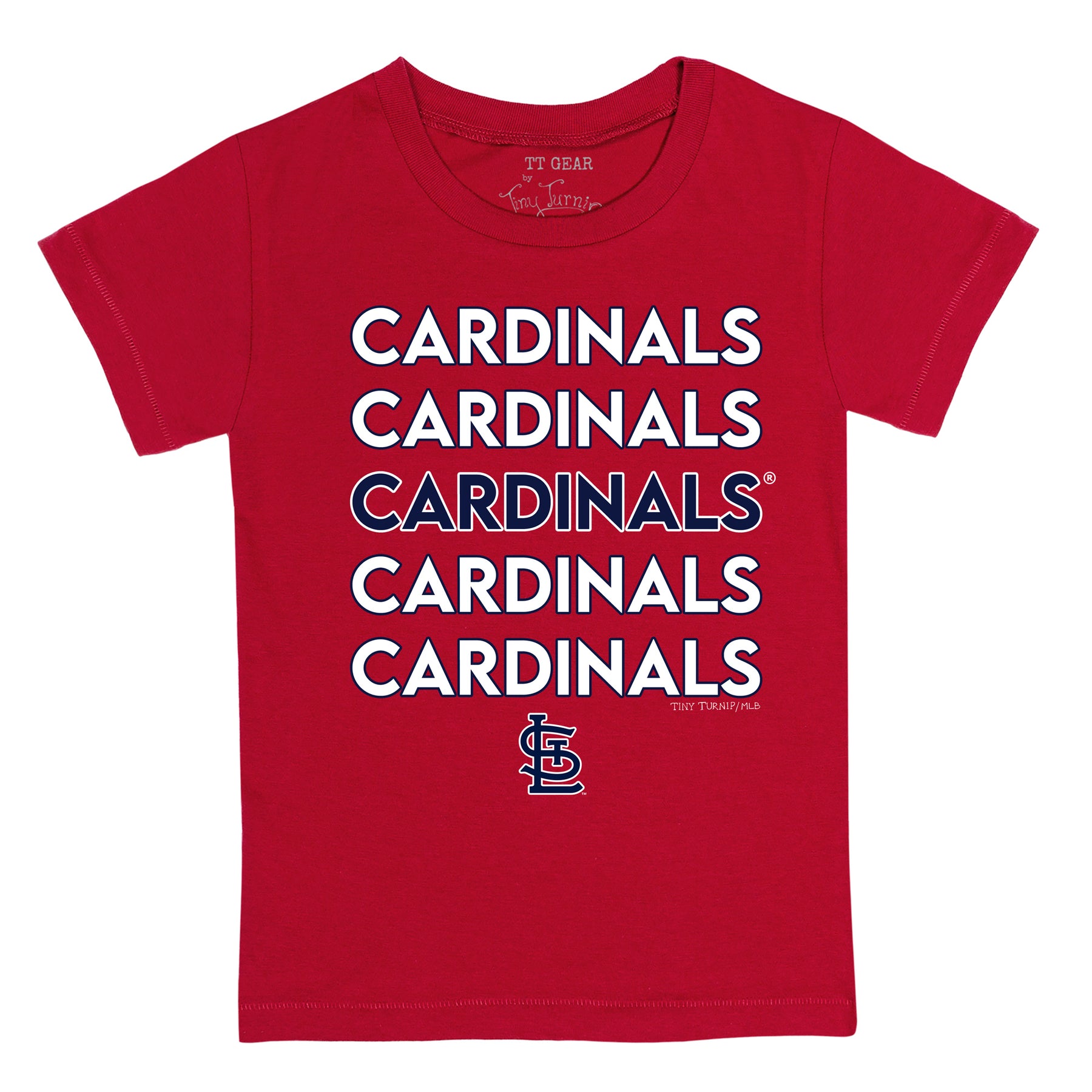 St. Louis Cardinals Stacked Tee Shirt