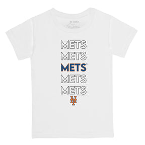 New York Mets Stacked Tee Shirt