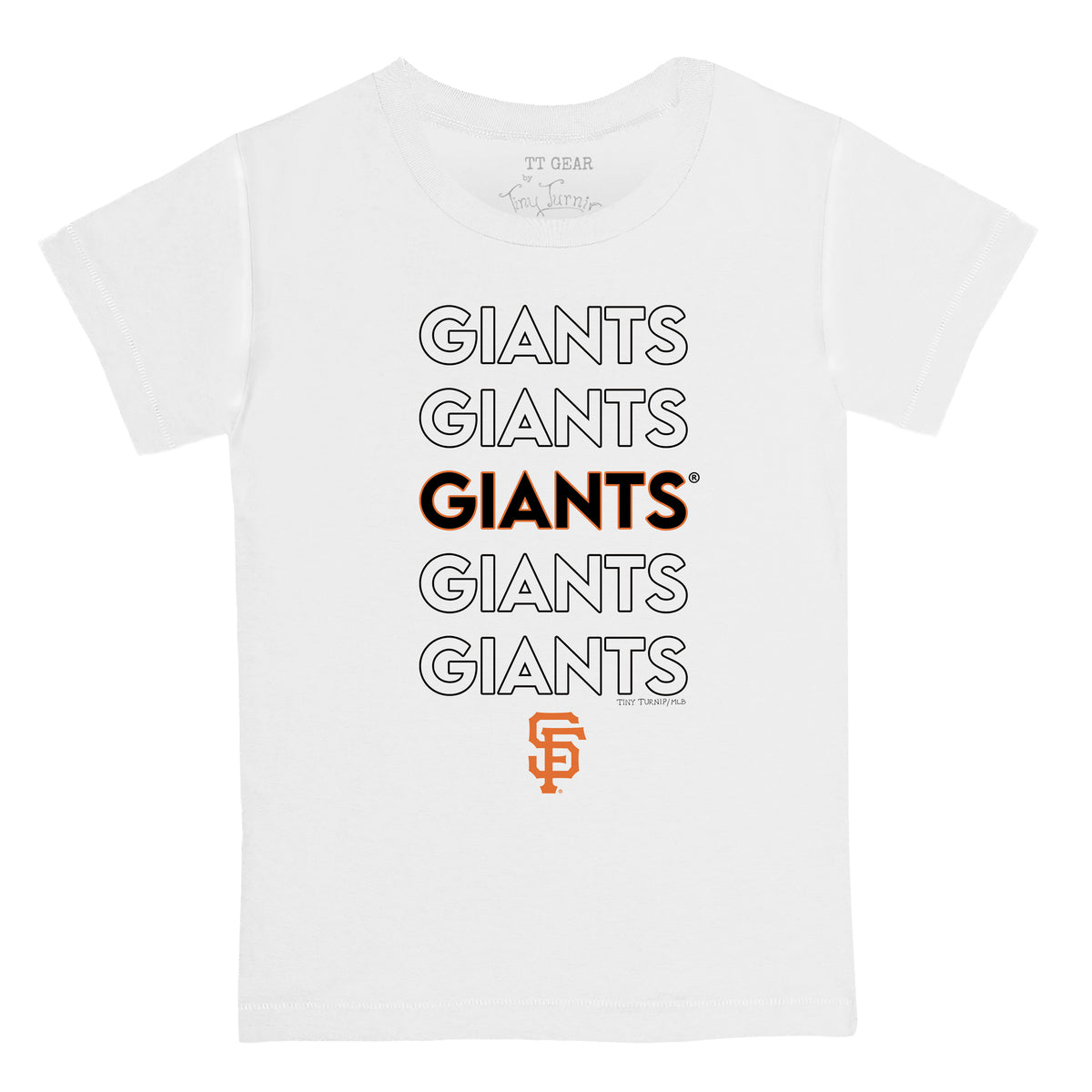 San Francisco Giants Stacked Tee Shirt