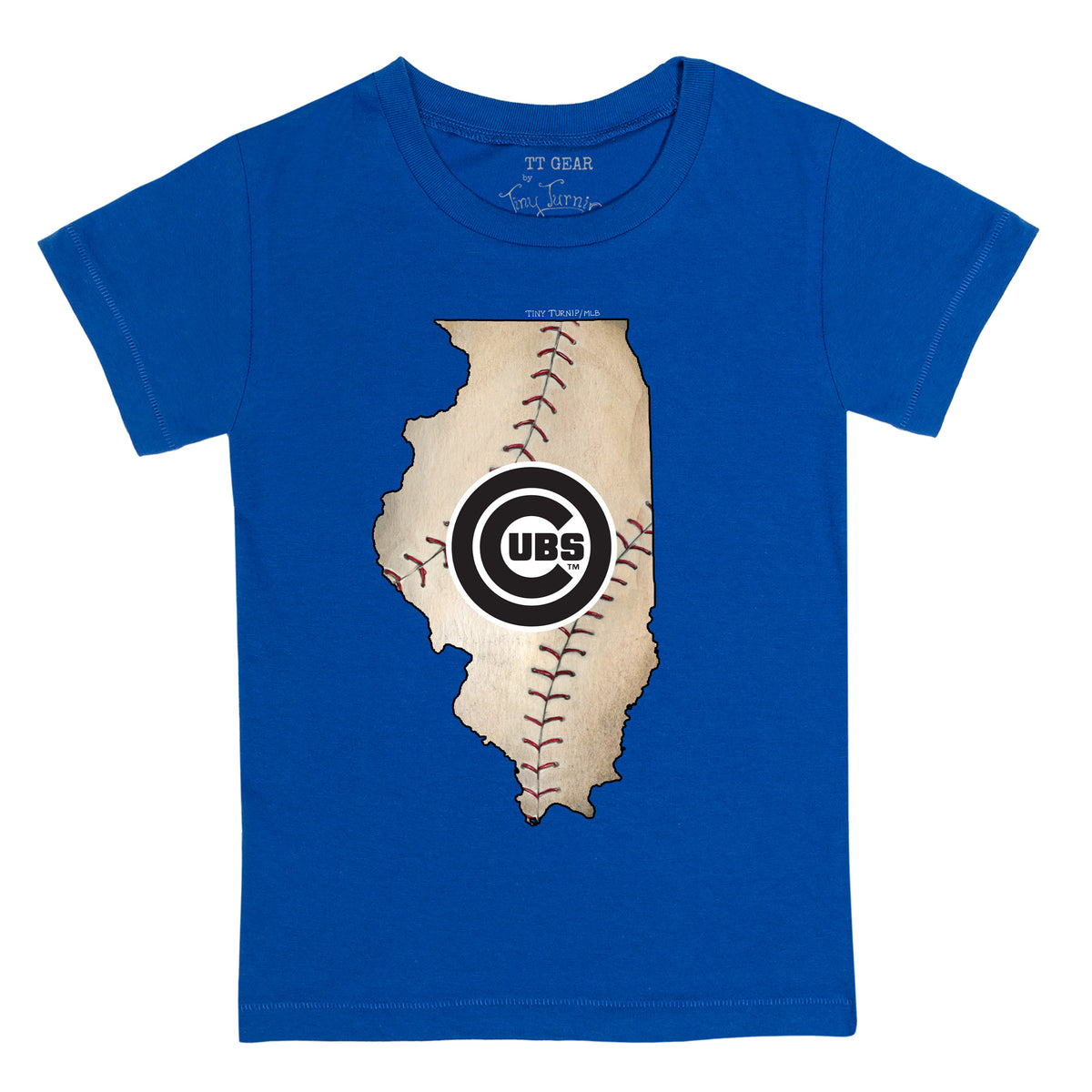 Lids Chicago Cubs Tiny Turnip Infant Baseball Babes T-Shirt