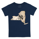 New York Yankees State Outline Tee Shirt