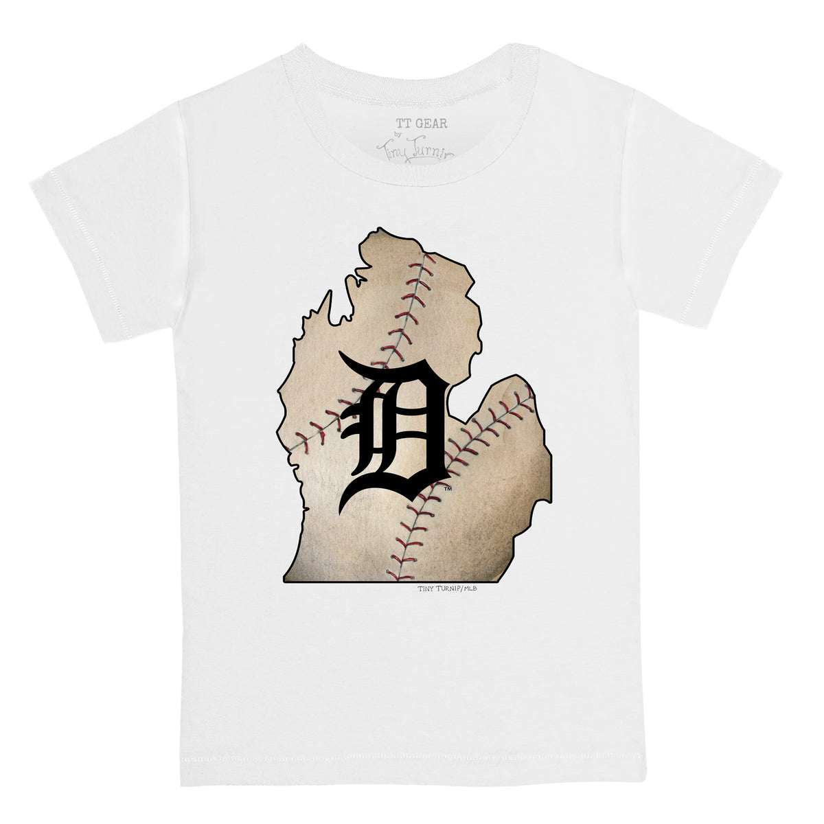 Lids Detroit Tigers Tiny Turnip Girls Youth Baseball Cross Bats