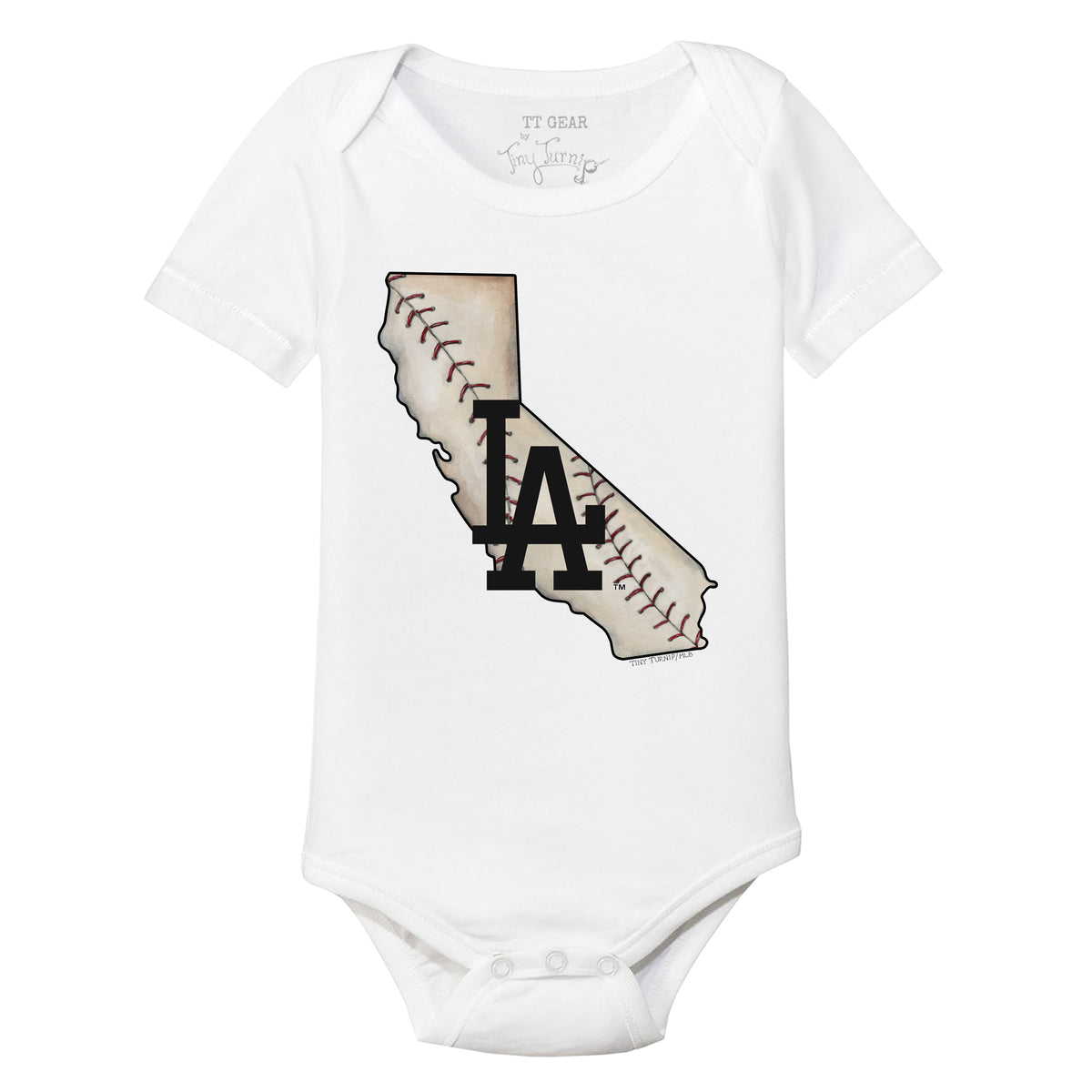 Infant Tiny Turnip White Houston Astros 3-Piece Dinosaur Bodysuit Set