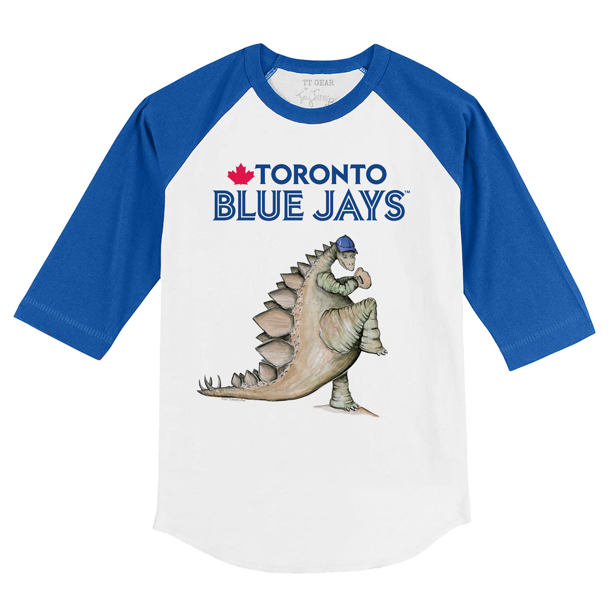 Lids Toronto Blue Jays Tiny Turnip Toddler Baseball Love Raglan 3