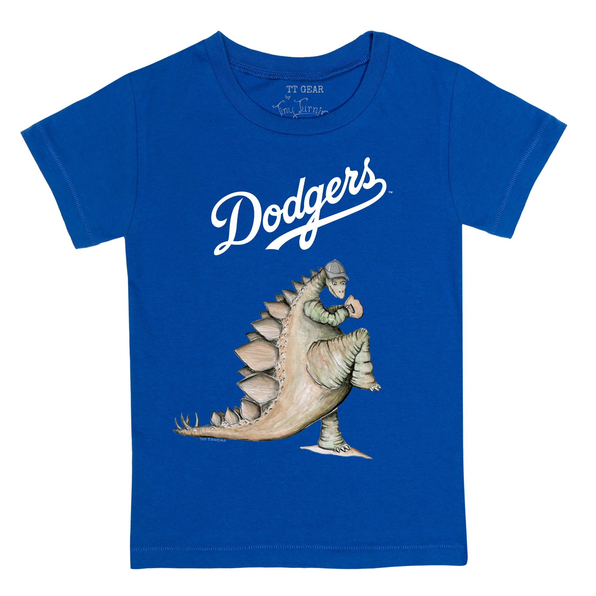 Youth Tiny Turnip White Los Angeles Dodgers Stega T-Shirt Size: Small