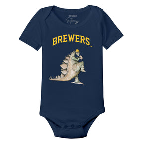 Milwaukee Brewers Stega Short Sleeve Snapper