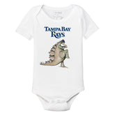 Tampa Bay Rays Stega Short Sleeve Snapper - Tiny Turnip
