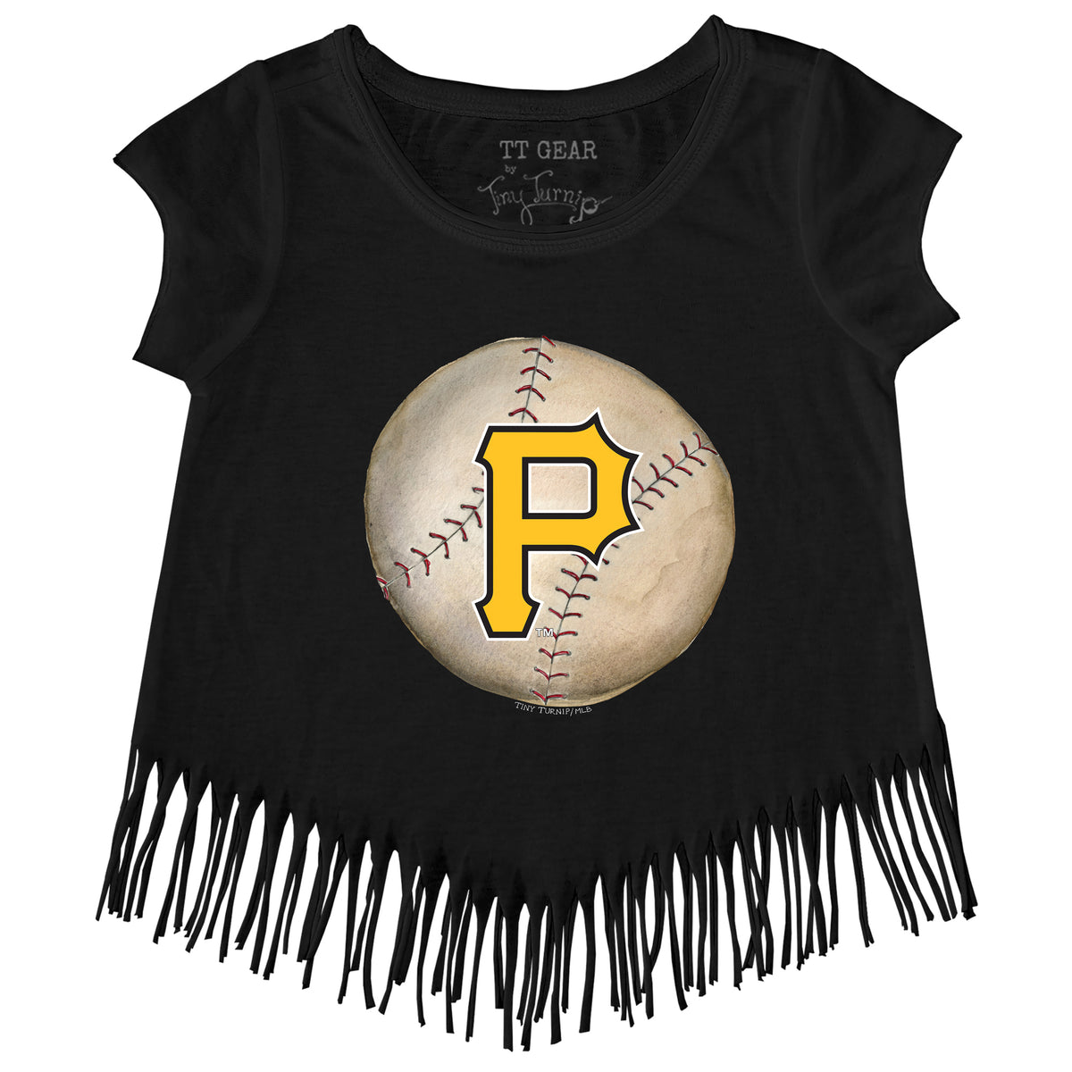 Women's Black/White Pittsburgh Pirates Plus Size V-Neck Jersey T-Shirt