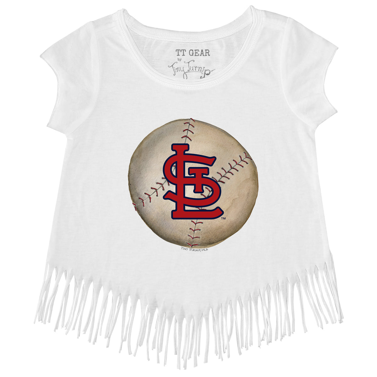 Lids St. Louis Cardinals Tiny Turnip Infant Baseball Crossbats Bodysuit -  White