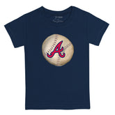 Atlanta Braves Stitched Baseball Tee Shirt