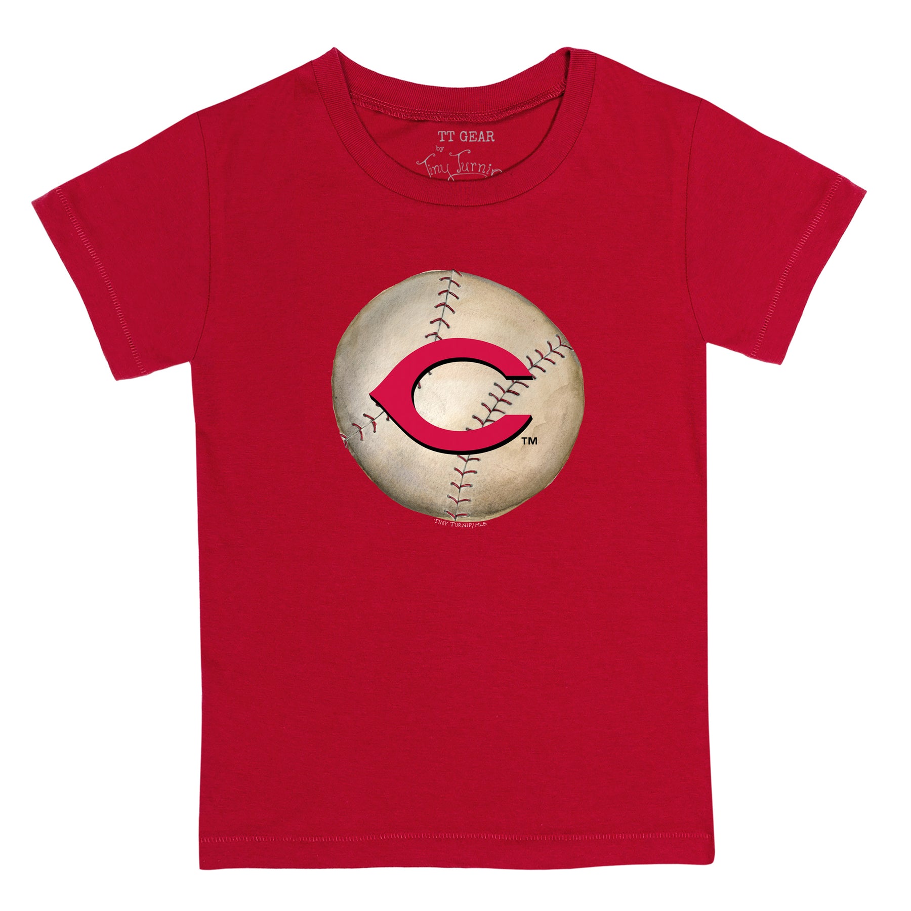 Cincinnati Reds Stitched Baseball Tee Shirt