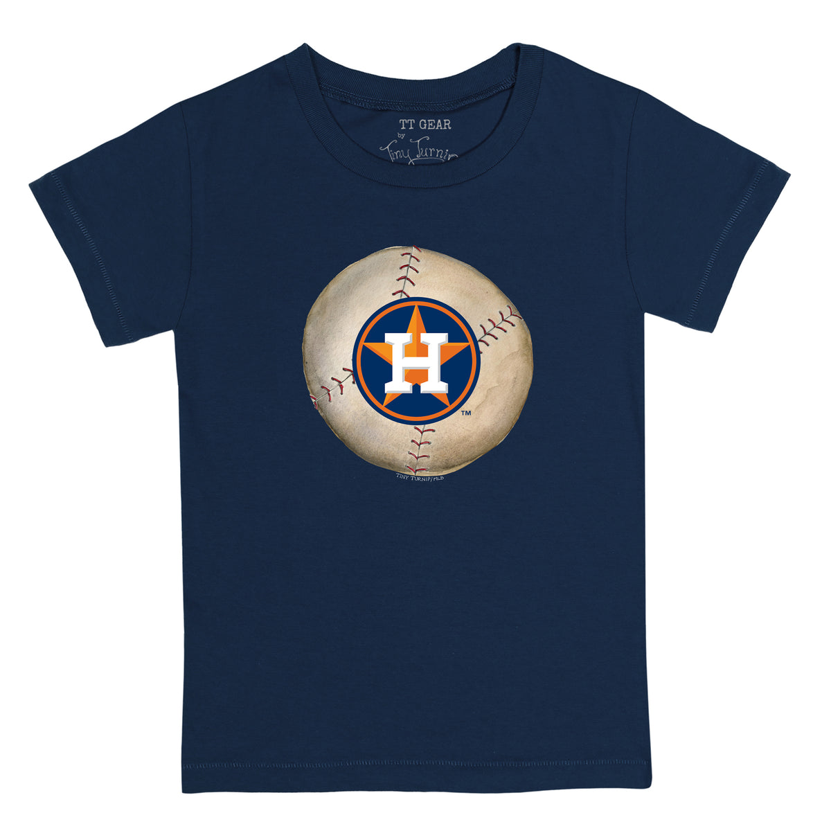 Houston Astros Stitched Baseball Tee Shirt