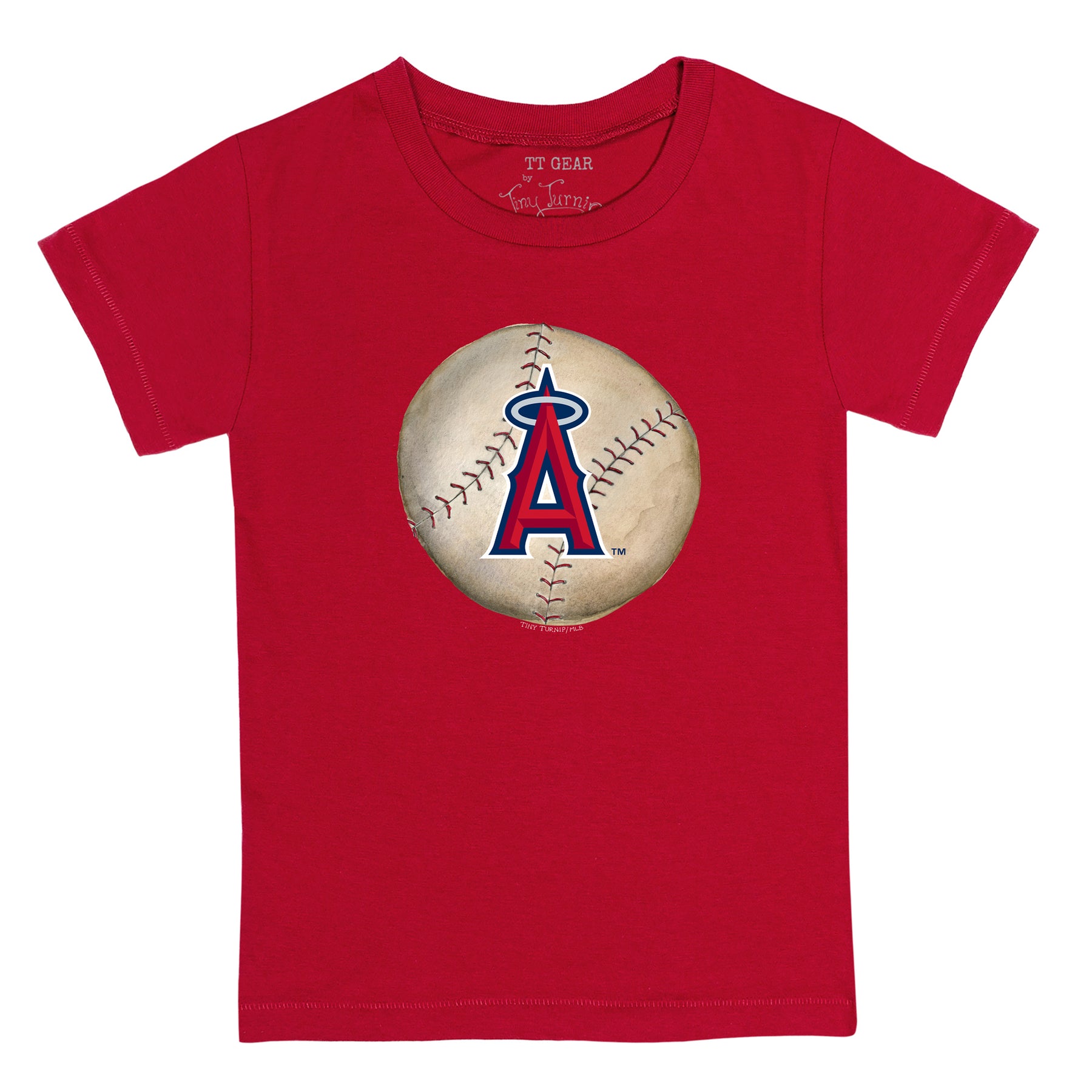 Los Angeles Angels Stitched Baseball Tee Shirt