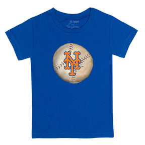 New York Mets Stitched Baseball Tee Shirt