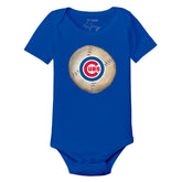 Chicago Cubs Stitched Baseball Short Sleeve Snapper