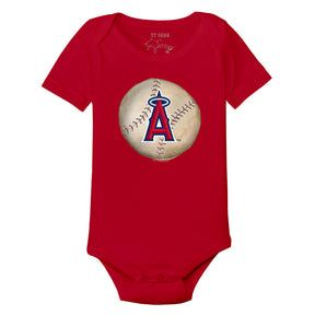 Los Angeles Angels Stitched Baseball Short Sleeve Snapper