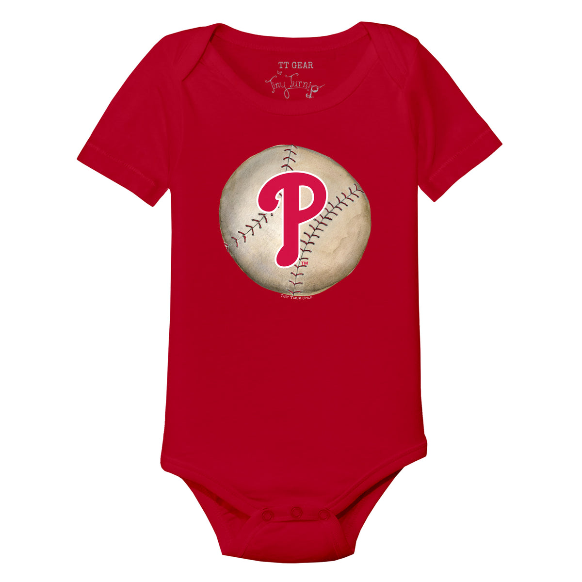 Philadelphia Phillies Stitched Baseball Short Sleeve Snapper