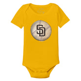 San Diego Padres Stitched Baseball Short Sleeve Snapper