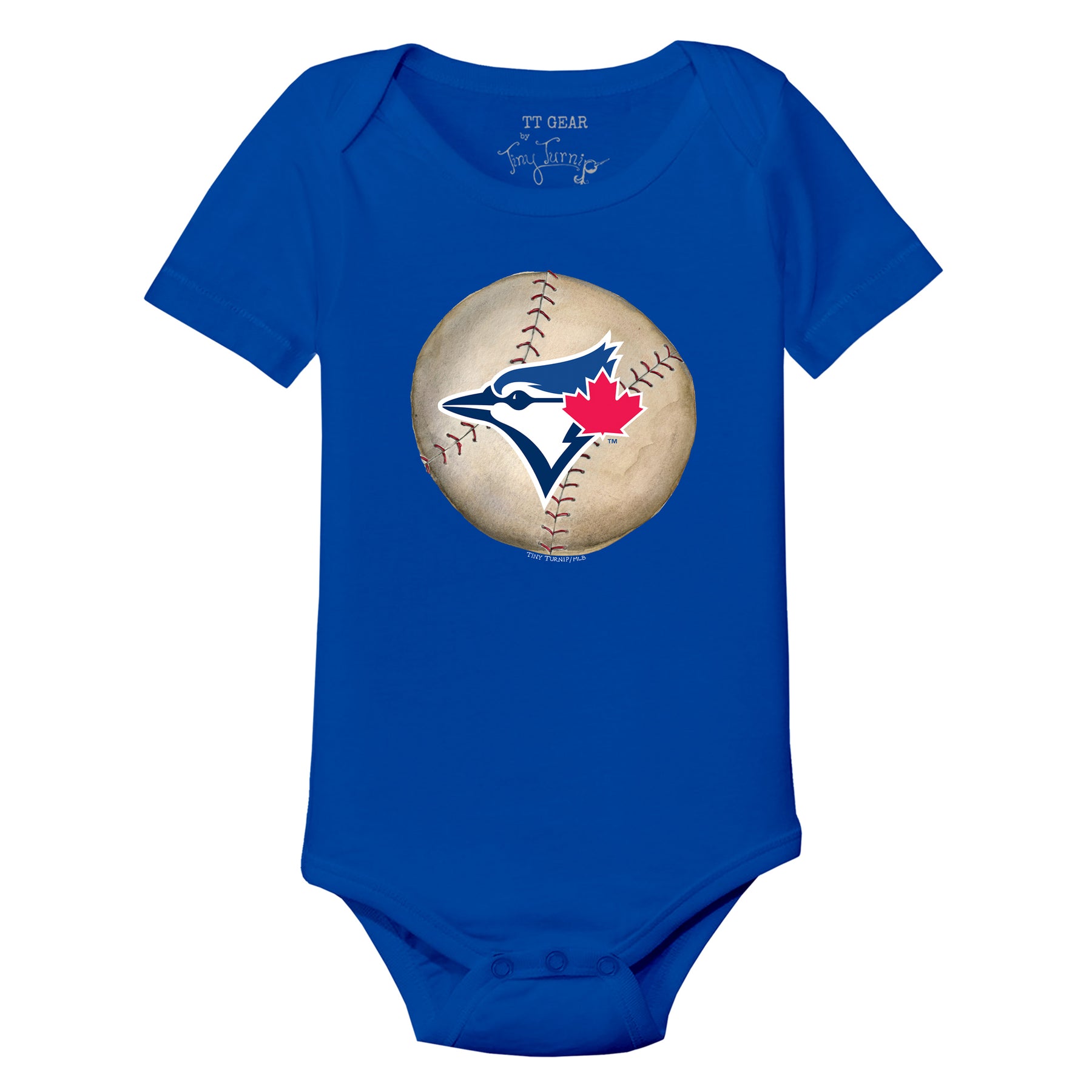 Toronto Blue Jays Stitched Baseball Short Sleeve Snapper