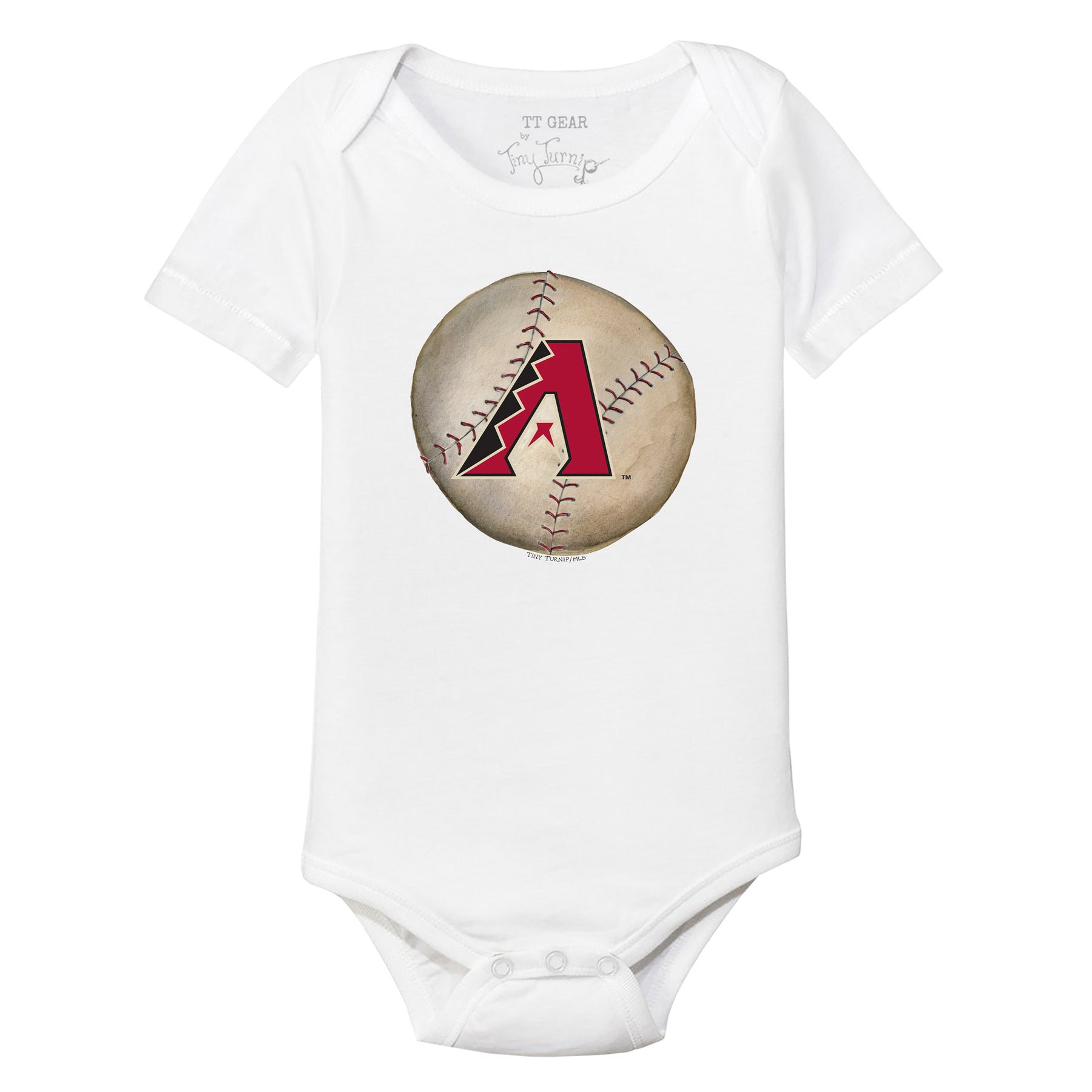 Arizona Diamondbacks Stitched Baseball Short Sleeve Snapper