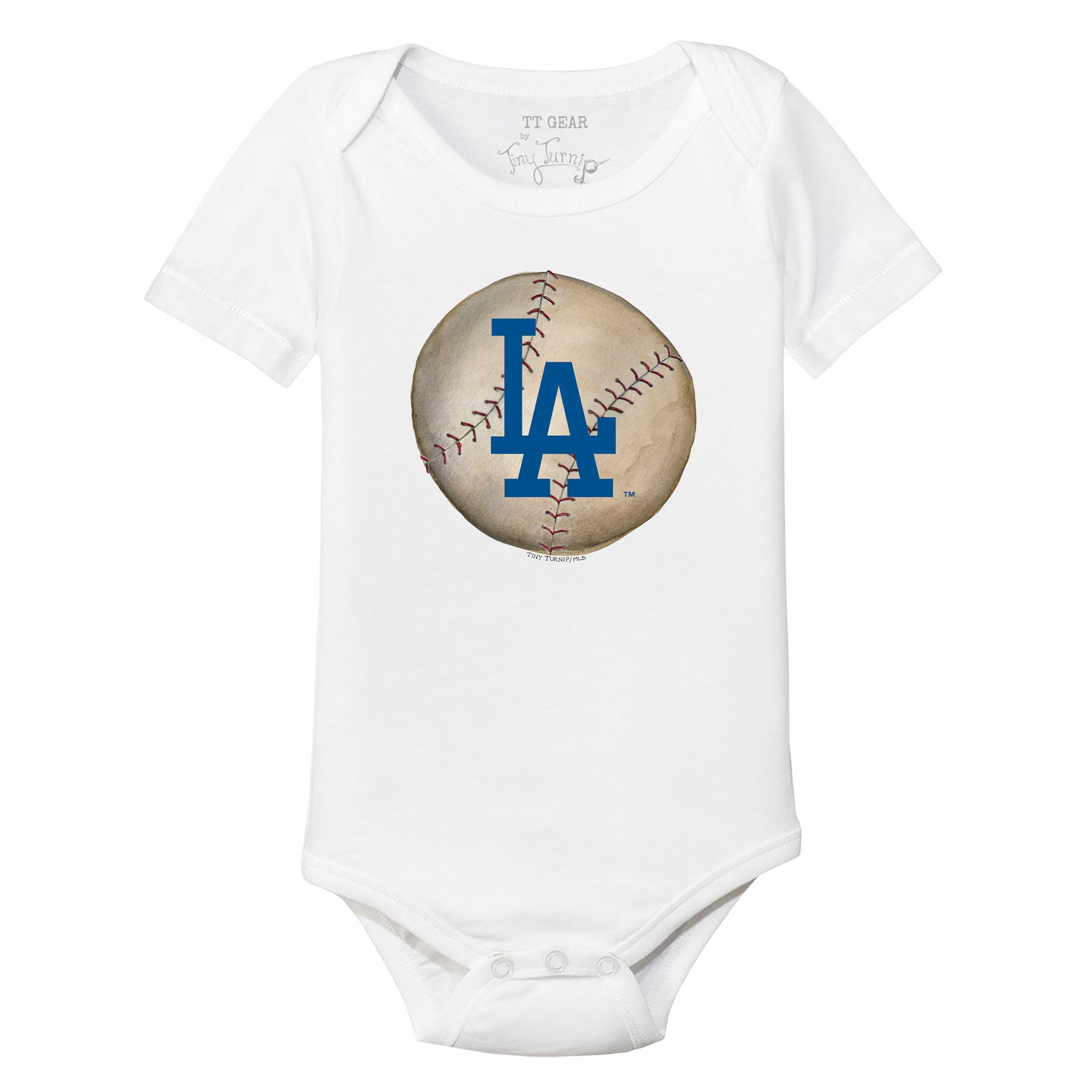 Los Angeles Dodgers State Outline Short Sleeve Snapper 18M / Royal Blue