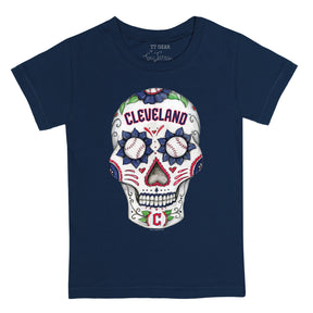 Cleveland Guardians Sugar Skull Tee Shirt