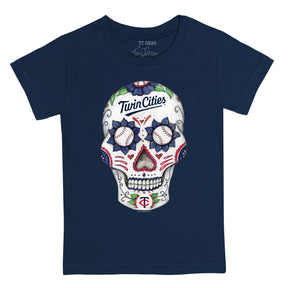 Minnesota Twins Sugar Skull Tee Shirt