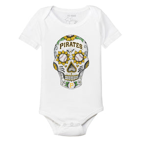 Pittsburgh Pirates Sugar Skull Short Sleeve Snapper