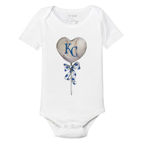 Kansas City Royals Heart Lolly Short Sleeve Snapper