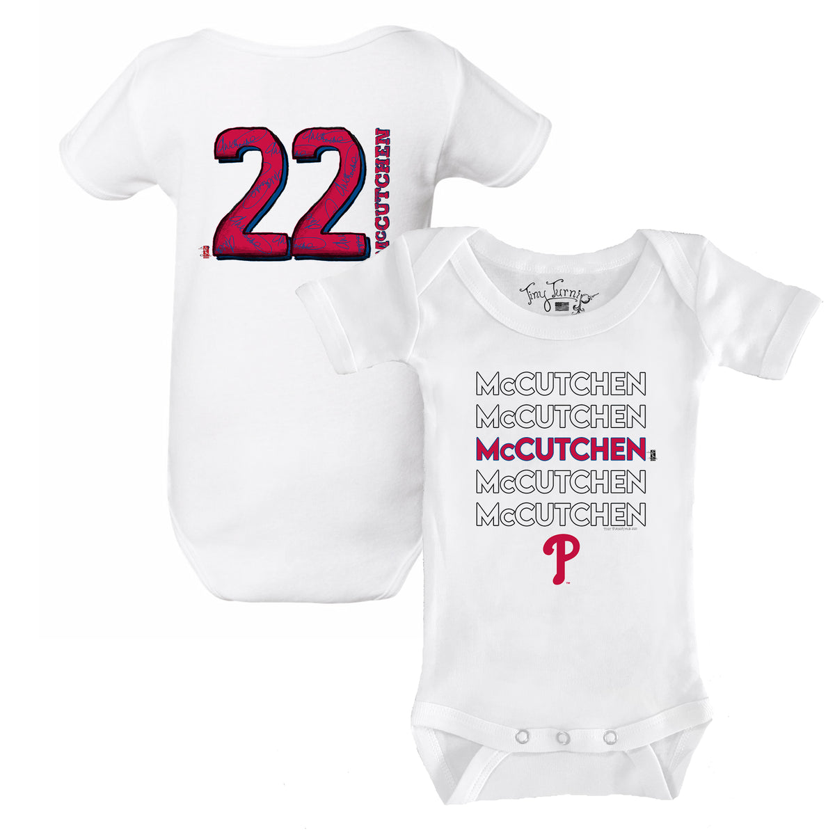 Andrew McCutchen Baby Clothes, Pittsburgh Baseball Kids Baby Onesie