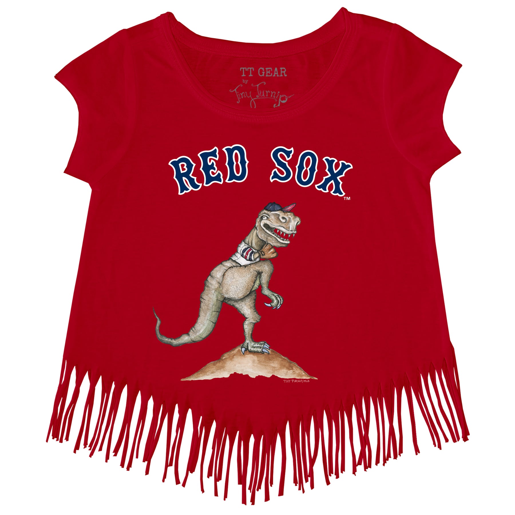 Boston Red Sox TT Rex Fringe Tee
