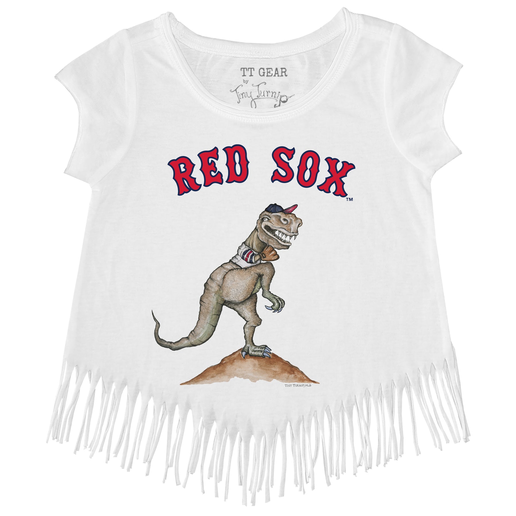 Boston Red Sox TT Rex Fringe Tee