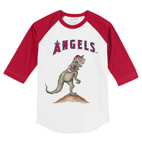 Los Angeles Angels TT Rex 3/4 Red Sleeve Raglan