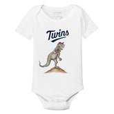 Minnesota Twins TT Rex Short Sleeve Snapper - Tiny Turnip