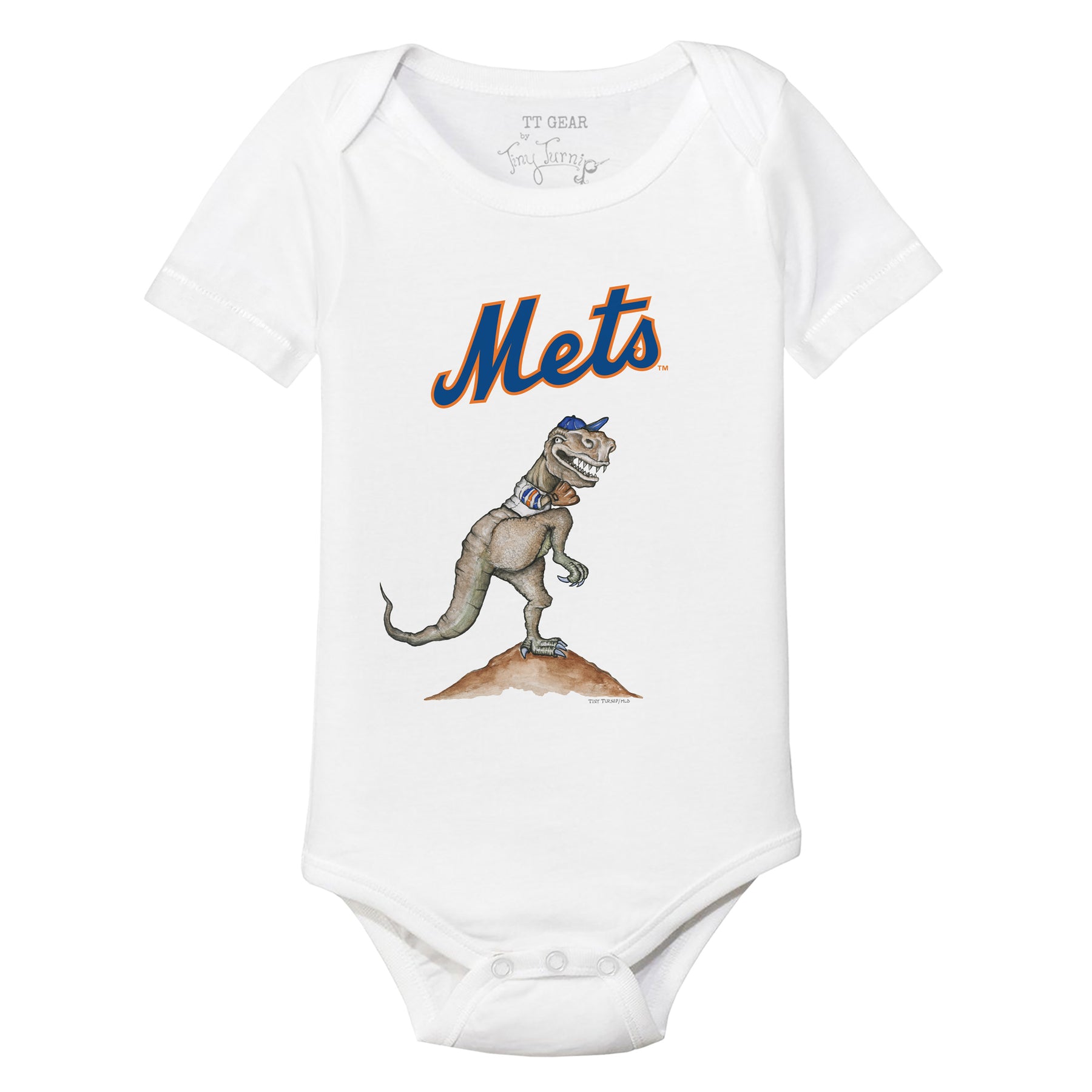 New York Mets TT Rex Short Sleeve Snapper