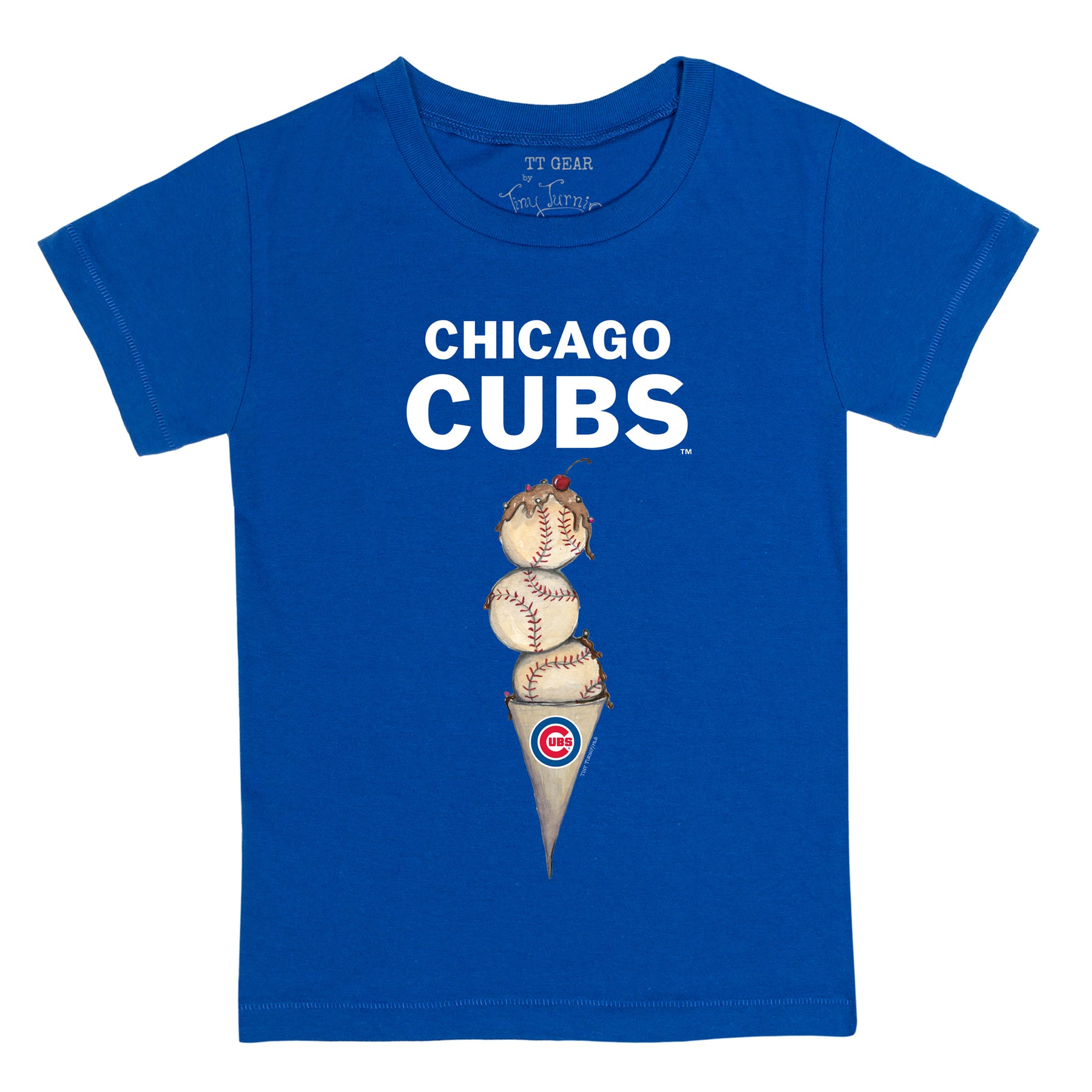 Chicago Cubs Triple Scoop Tee Shirt