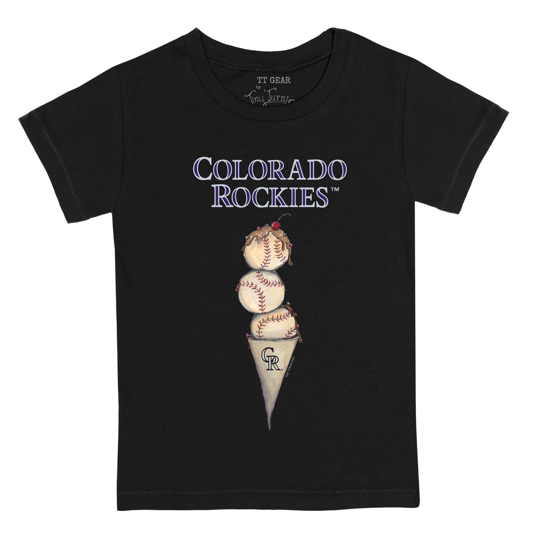 Colorado Rockies Triple Scoop Tee Shirt
