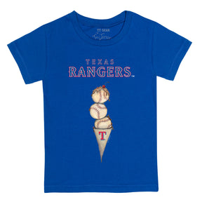 Texas Rangers Triple Scoop Tee Shirt