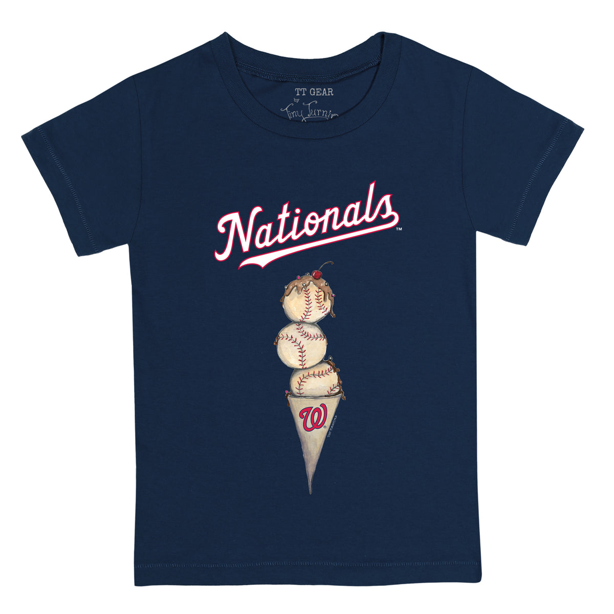 Washington Nationals Triple Scoop Tee Shirt