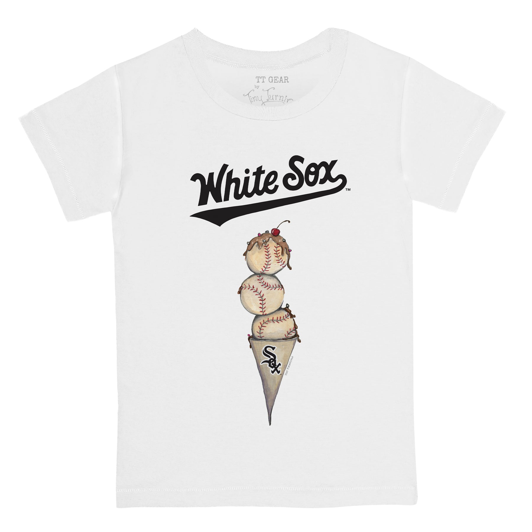 Seattle Mariners Triple Scoop Tee Shirt Women's 3XL / White